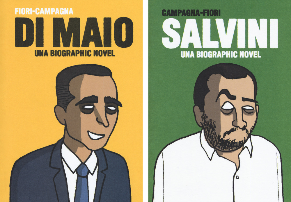 Libro Salvini-Di Maio. Una biographic novel di Giuseppe Angelo Fiori; Dario Campagna - ean 9788833140490 - Becco Giallo