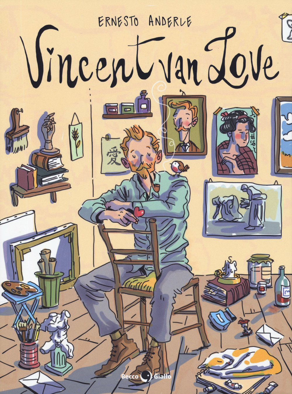 Libro Vincent van Love di Ernesto Anderle - ean 9788833140513 - Becco Giallo