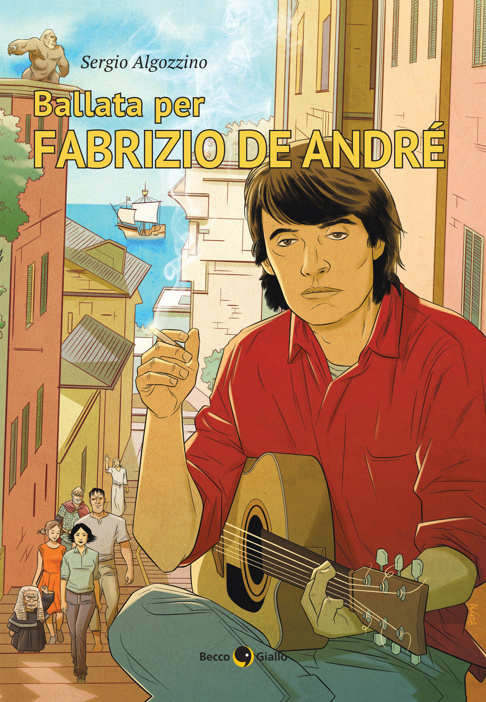 Libro Ballata per Fabrizio De Andrè di Sergio Algozzino - ean 9788833142296 - Becco Giallo