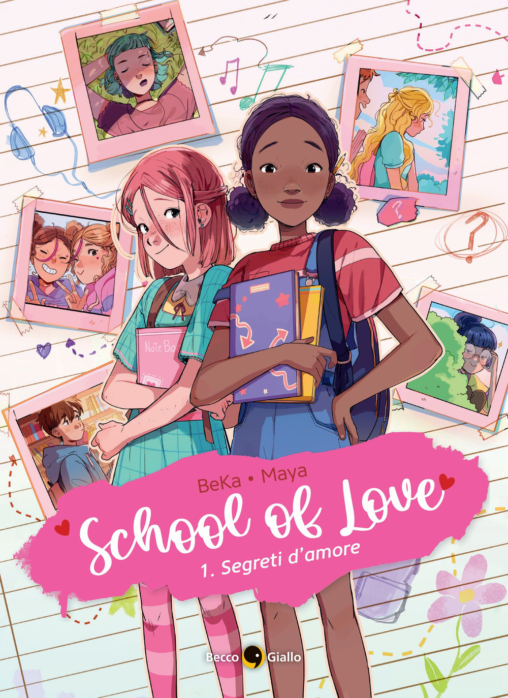 Libro School of love di BeKa; Maya - ean 9788833142890 - Becco Giallo