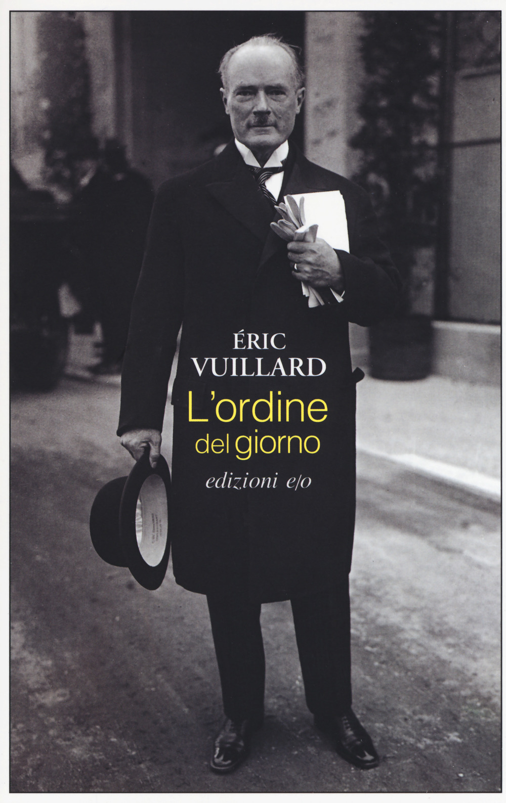 Libro ordine del giorno di Éric Vuillard - ean 9788833570037 - E/O
