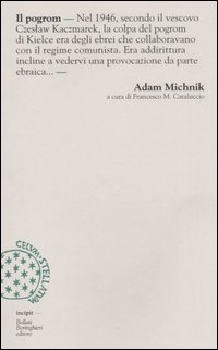 Libro pogrom di Adam Michnik - ean 9788833917382 - Bollati Boringhieri