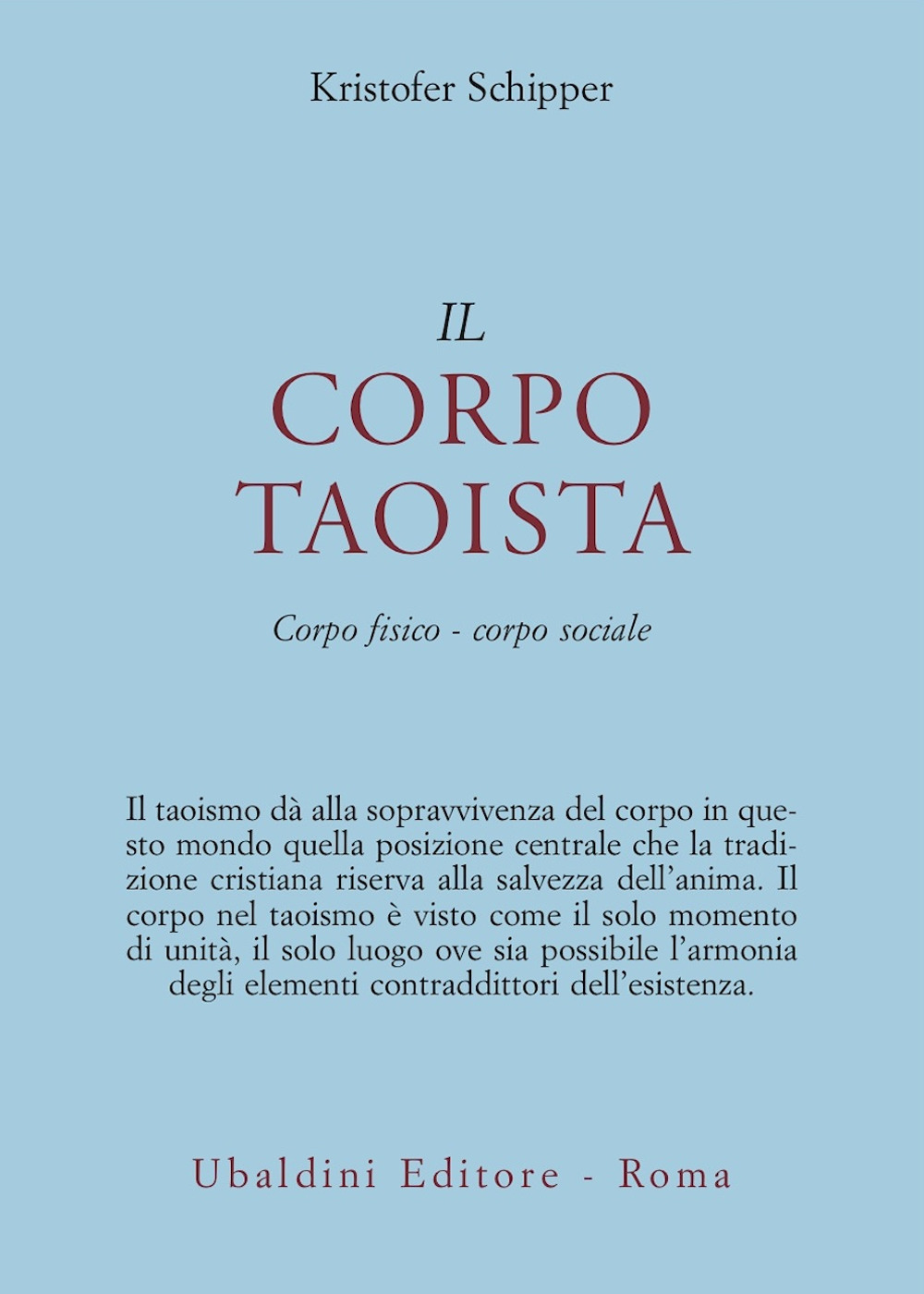 Libro corpo taoista. Corpo fisico