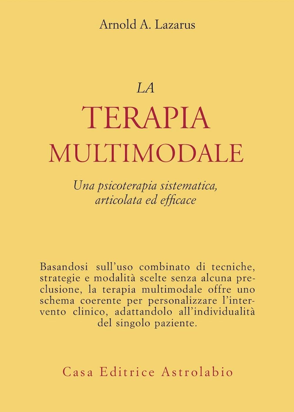 Libro terapia multimodale. Una psicoterapia sistematica