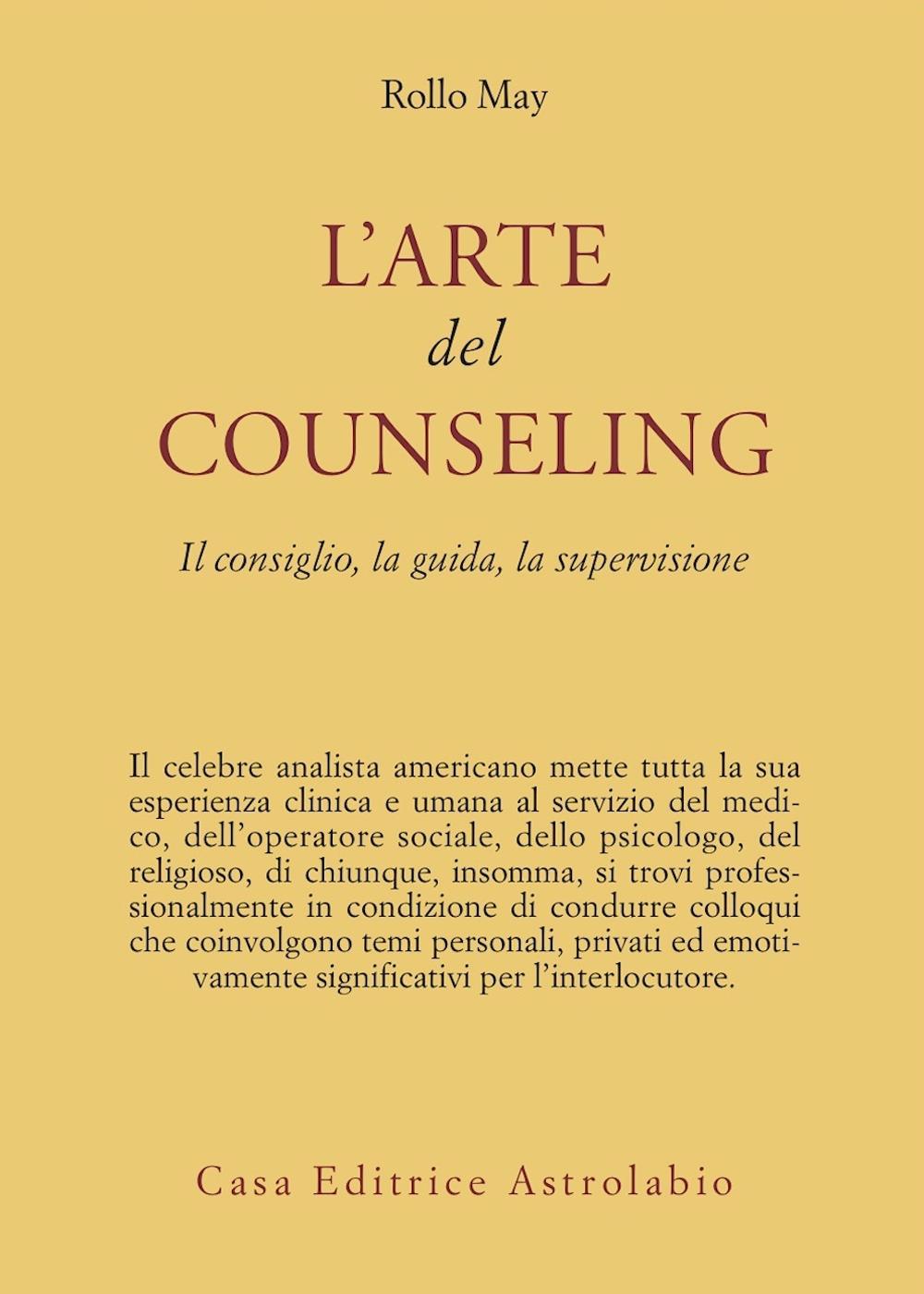 Libro arte del counseling. Il consiglio