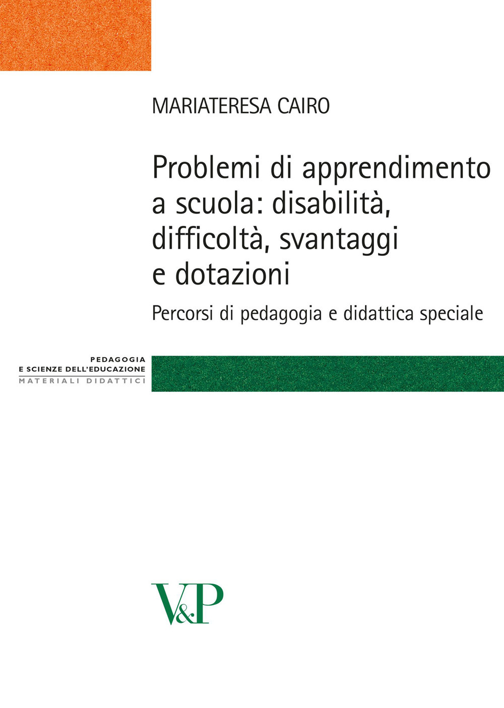 Libro Problemi di apprendimento a scuola: disabilità