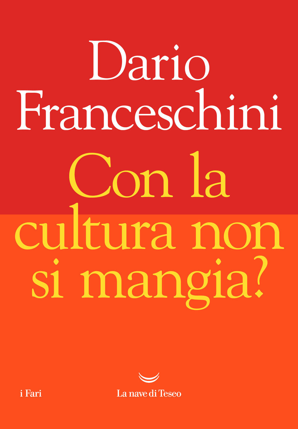 Libro Con la cultura non si mangia? di Dario Franceschini - ean 9788834610787 - La nave di Teseo