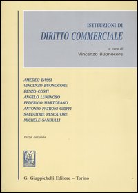 Libro Istituzioni di diritto commerciale di  - ean 9788834833353 - Giappichelli