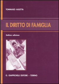 Libro Diritto di famiglia di Tommaso Auletta - ean 9788834842997 - Giappichelli
