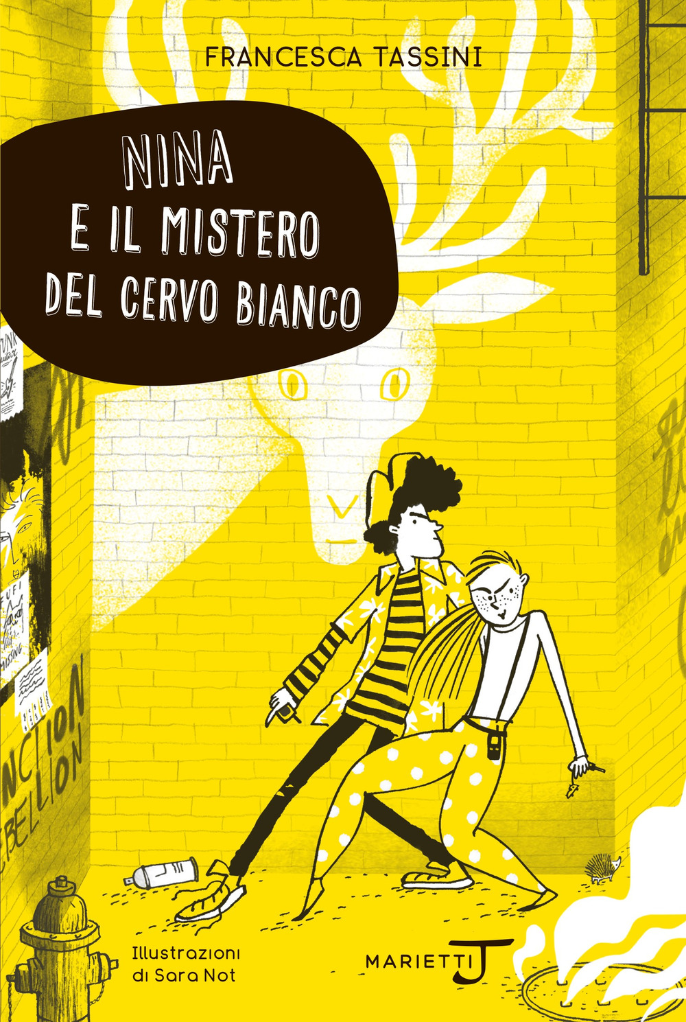 Libro Nina e il mistero del cervo bianco di Francesca Tassini - ean 9788836140077 - Marietti Junior