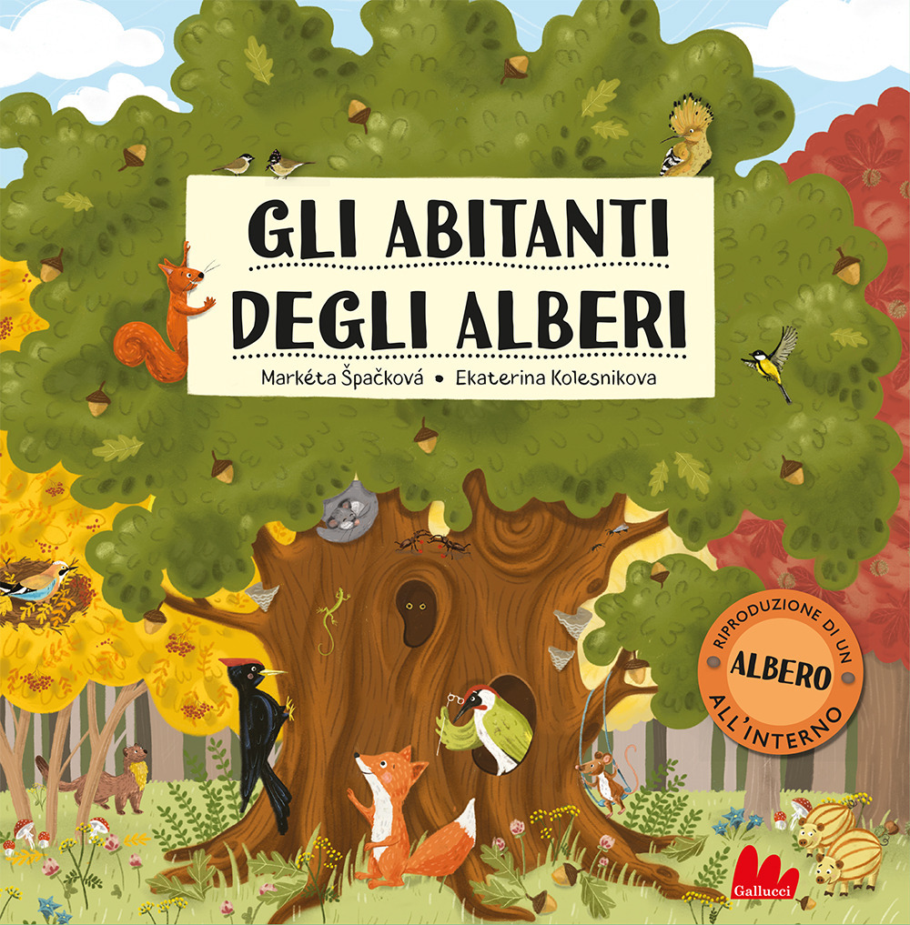 Libro abitanti degli alberi di Marketa Spackova - ean 9788836241781 - Gallucci
