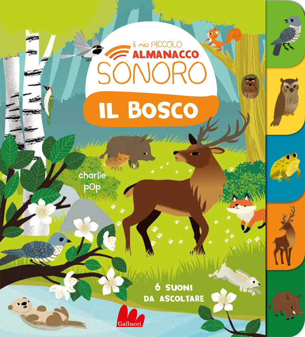 Libro bosco. Il mio piccolo almanacco sonoro di Karine Dubuc - ean 9788836242047 - Gallucci