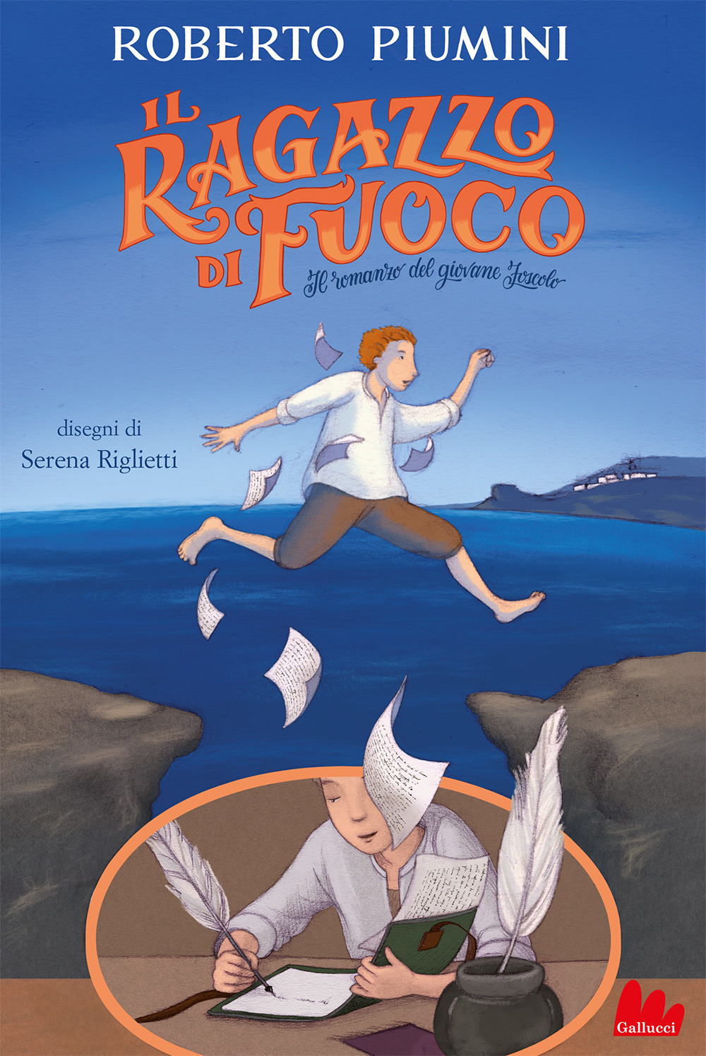 Libro ragazzo di fuoco. Il romanzo del giovane Foscolo di Roberto Piumini - ean 9788836242672 - Gallucci