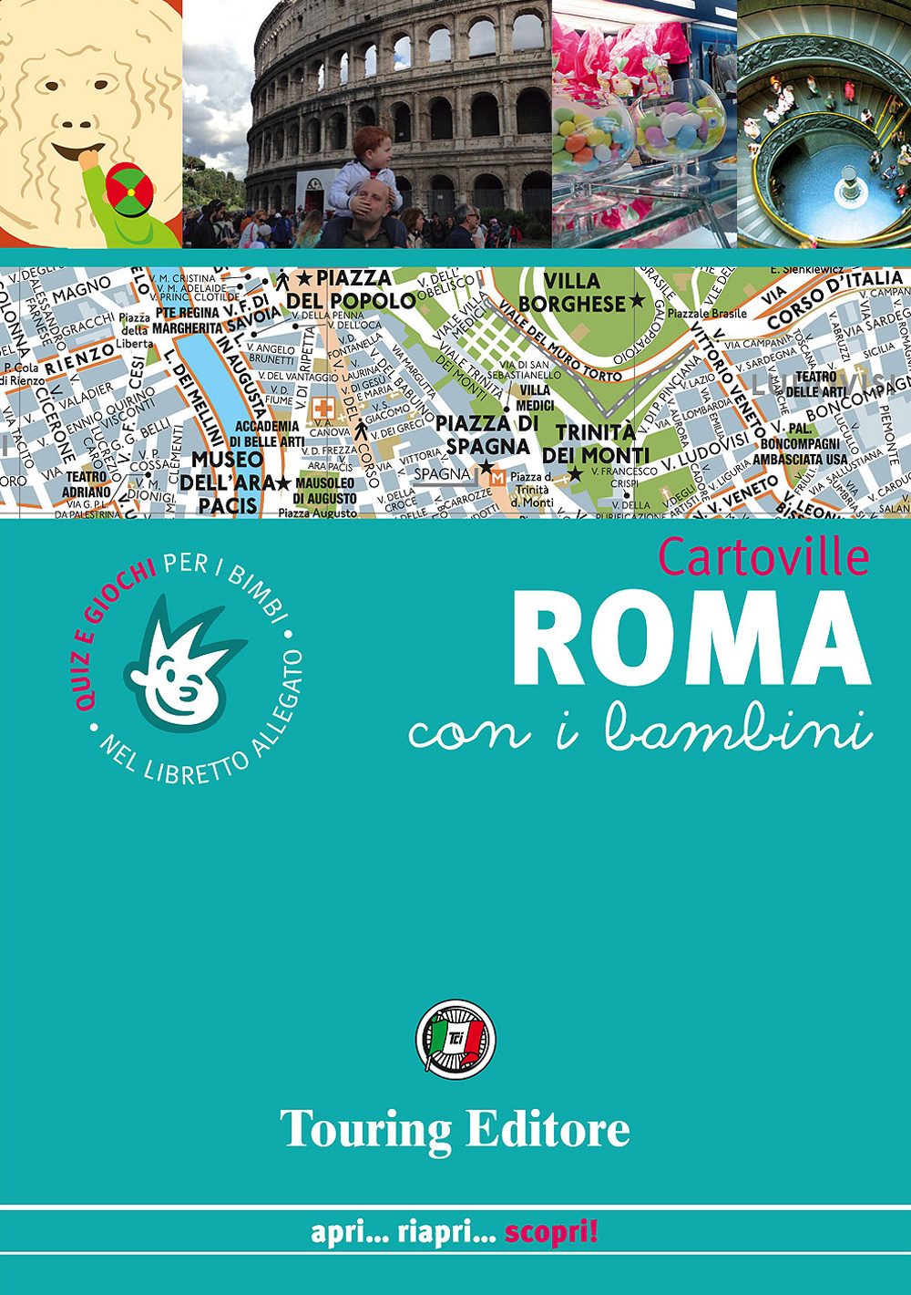 Libro Roma con i bambini di  - ean 9788836566310 - Touring