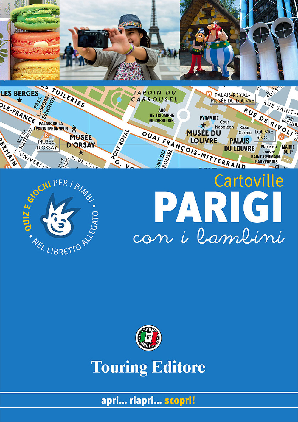 Libro Parigi con i bambini di  - ean 9788836566327 - Touring