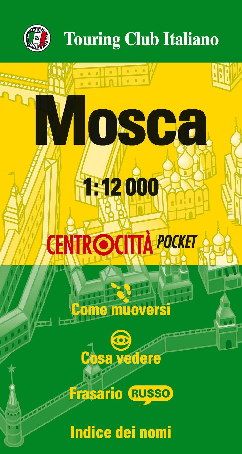 Libro Mosca 1:12.000 di  - ean 9788836569175 - Touring