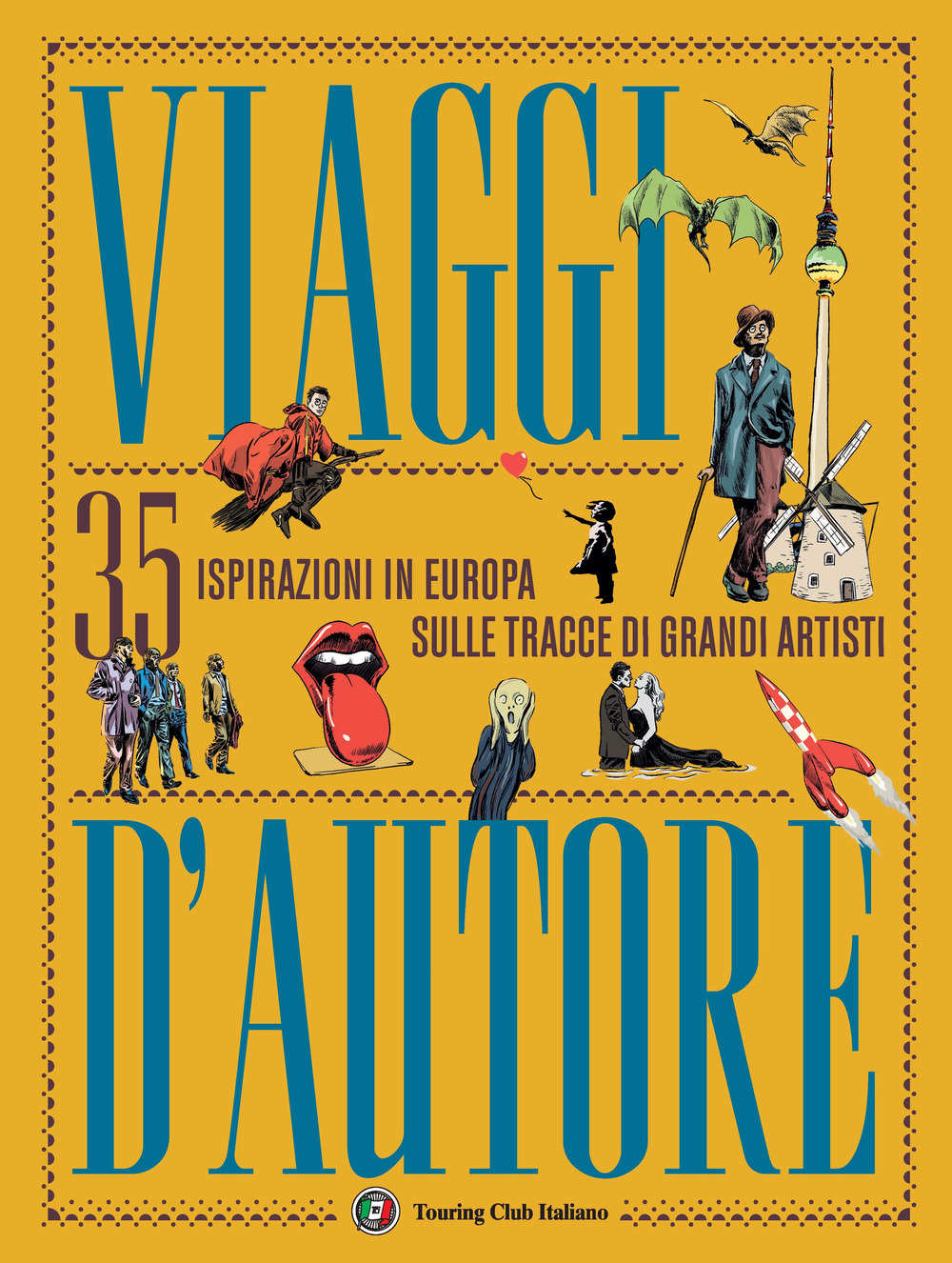 Libro Viaggi d'autore. 35 ispirazioni in Europa sulle tracce di grandi artisti di  - ean 9788836578535 - Touring