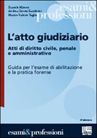 Libro atto giudiziario. Atti di diritto civile