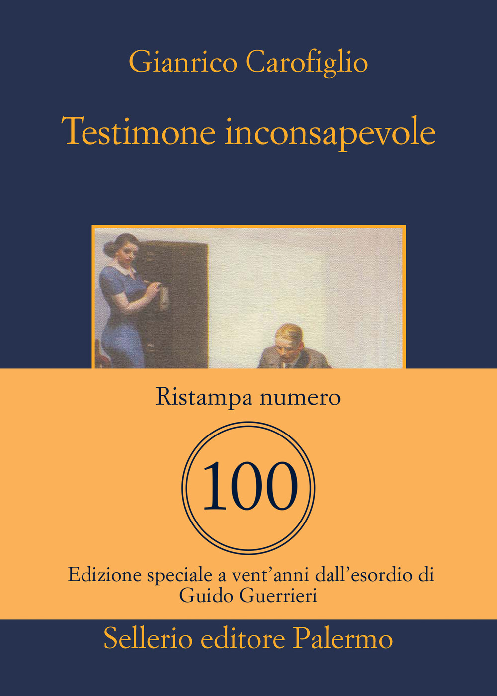 Libro Testimone inconsapevole di Gianrico Carofiglio - ean 9788838942501 - Sellerio Editore Palermo