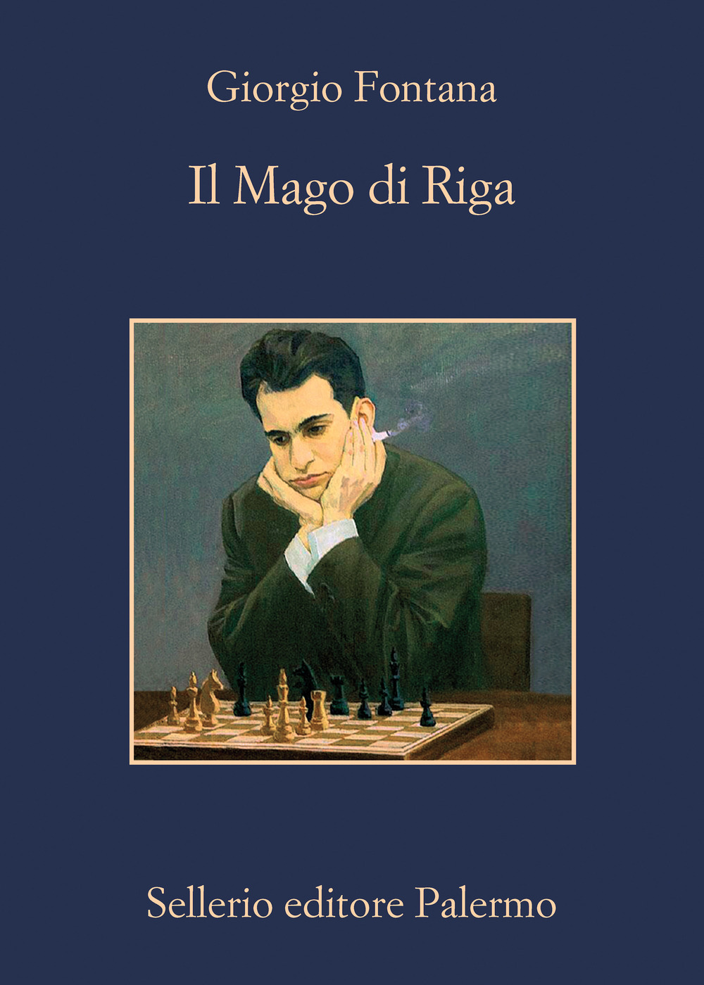 Libro mago di Riga di Giorgio Fontana - ean 9788838943553 - Sellerio Editore Palermo