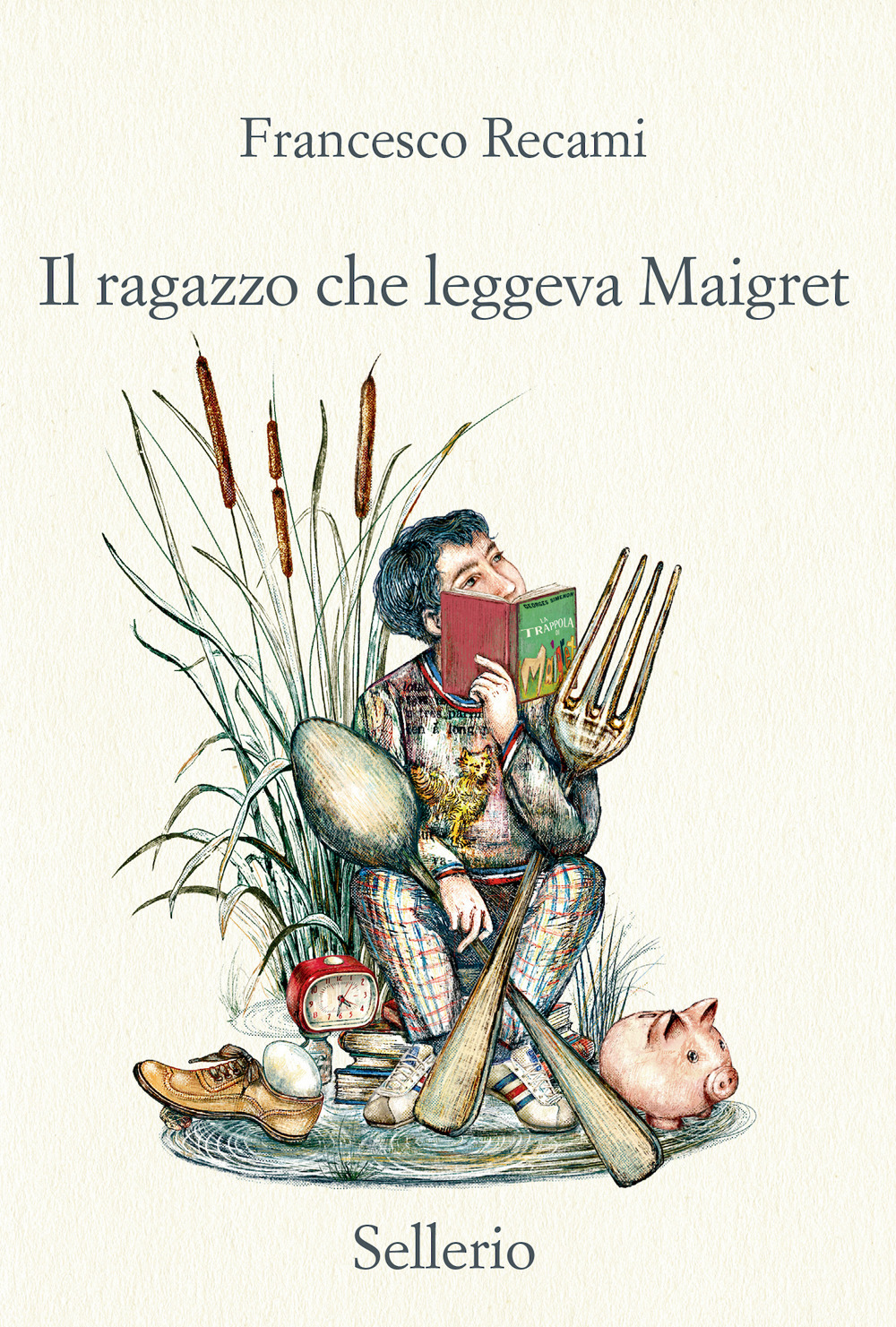 Libro ragazzo che leggeva Maigret di Francesco Recami - ean 9788838944192 - Sellerio Editore Palermo