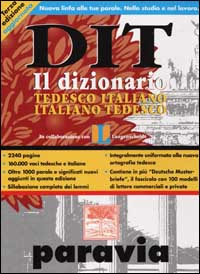 Libro DIT. Dizionario tedesco-italiano