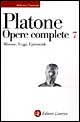 Libro Opere complete di Platone - ean 9788842021087 - Laterza