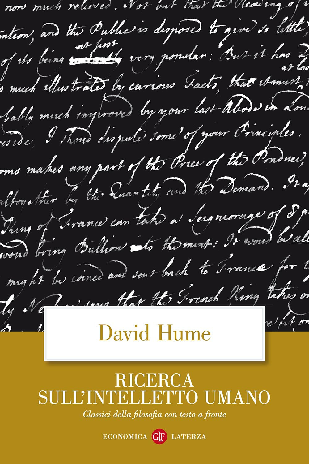 Libro Ricerca sull'intelletto umano. Testo inglese a fronte di David Hume - ean 9788842050780 - Laterza