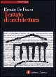 Libro Trattato di architettura di Renato De Fusco - ean 9788842063605 - Laterza
