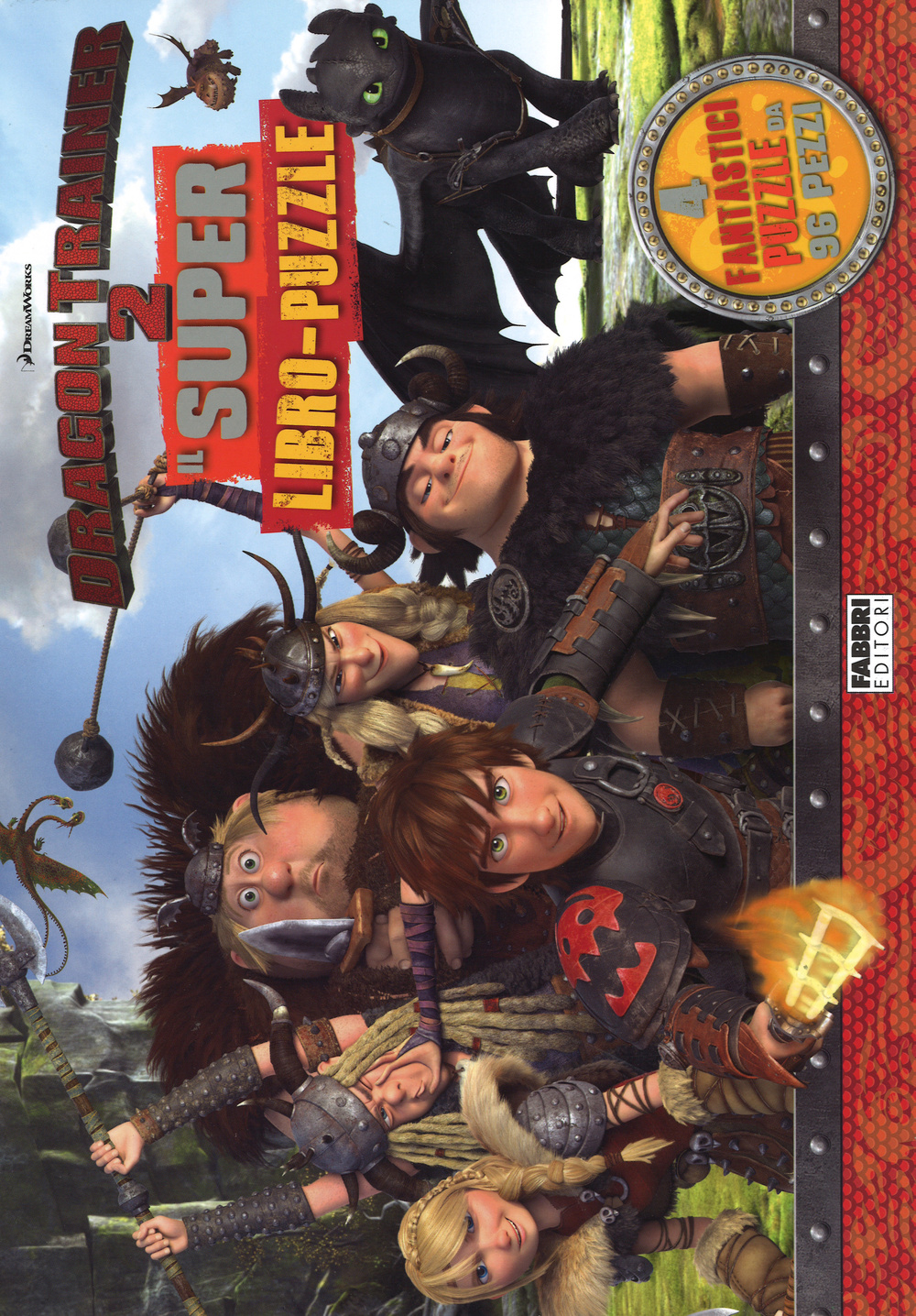 Libro Dragon Trainer 2. Il super libro-puzzle di  - ean 9788845199745 - Fabbri