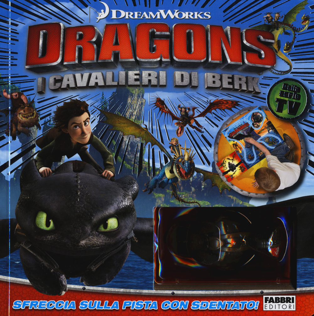 Libro pista dei draghi. Dragons. I cavalieri di Berk di  - ean 9788845199868 - Fabbri