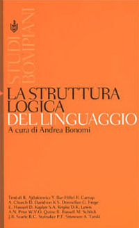 Libro struttura logica del linguaggio di  - ean 9788845249747 - Bompiani
