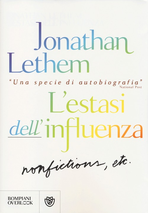 Libro estasi dell'influenza. Non-fiction
