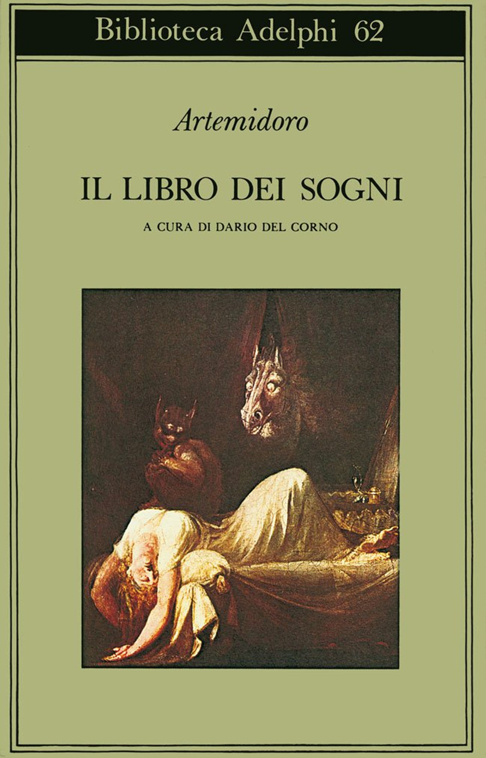 Libro libro dei sogni di Artemidoro - ean 9788845900969 - Adelphi