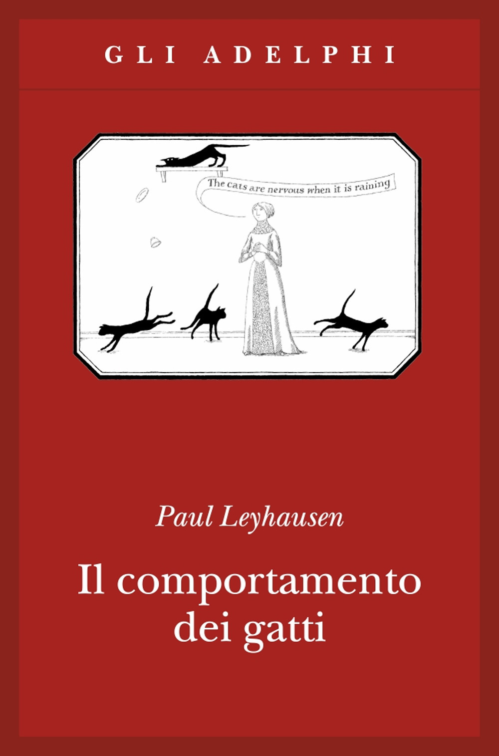 Libro comportamento dei gatti di Paul Leyhausen - ean 9788845915949 - Adelphi