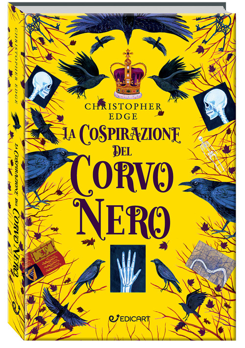 Libro cospirazione del corvo nero di Christopher Edge - ean 9788847462601 - Edicart