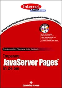 Libro Imparare Javaserver Pages in 24 ore di Jose Annunziato; Stephanie Fesler Kaminaris - ean 9788848113069 - Tecniche Nuove
