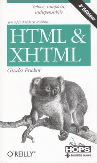 Libro HTML & XHTML. Guida pocket di Jennifer Niederst Robbins - ean 9788848119788 - Tecniche Nuove