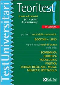 Libro Teoritest di  - ean 9788848304245 - Alpha Test