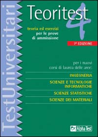 Libro Teoritest di  - ean 9788848304351 - Alpha Test