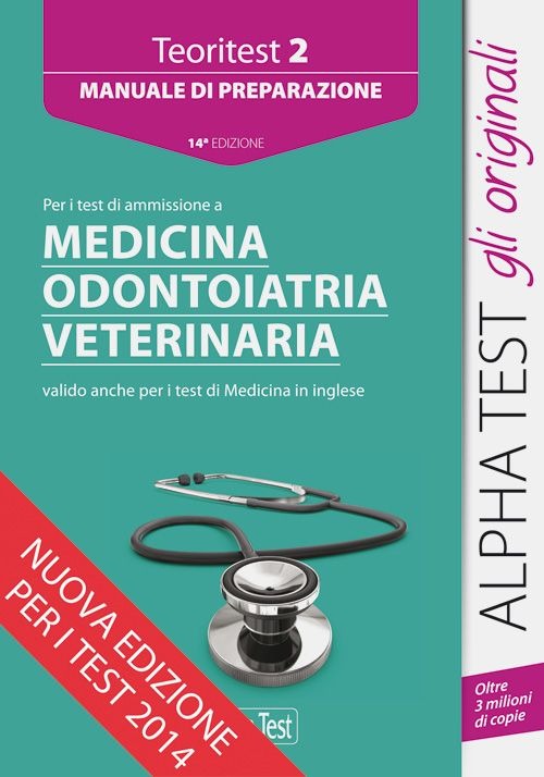 Libro Teoritest di  - ean 9788848315784 - Alpha Test