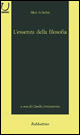 Libro essenza della filosofia di Max Scheler - ean 9788849800432 - Rubbettino