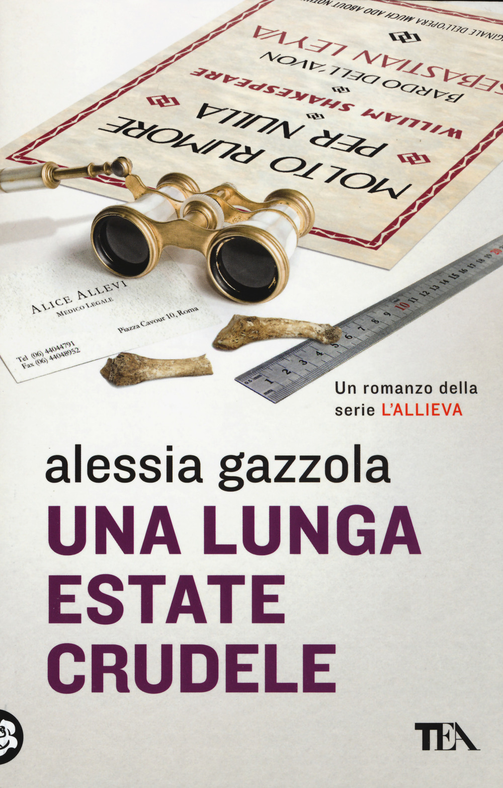 Libro lunga estate crudele di Alessia Gazzola - ean 9788850254125 - TEA