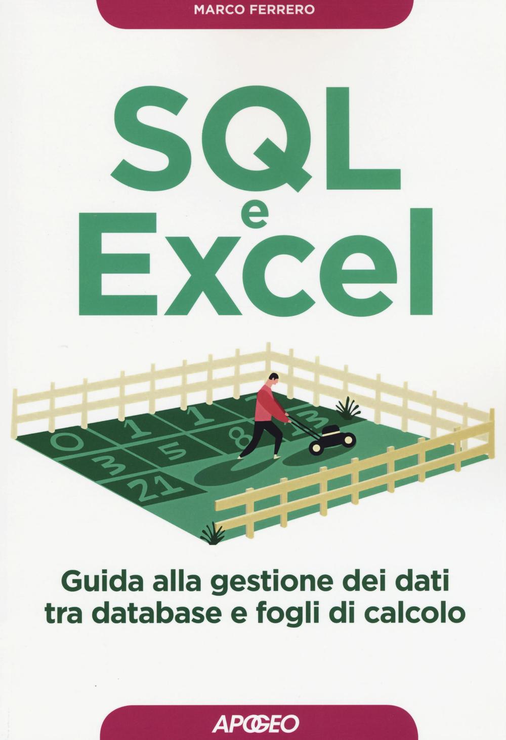Libro SQL e Excel. Guida alla gestione dei dati tra database e fogli di calcolo di Marco Ferrero - ean 9788850333745 - Apogeo