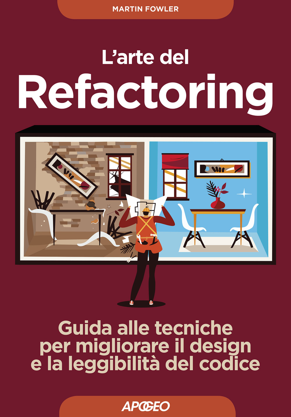 Libro arte del refactoring. Guida alle tecniche per migliorare il design e la leggibilità del codice di Martin Fowler - ean 9788850334834 - Apogeo