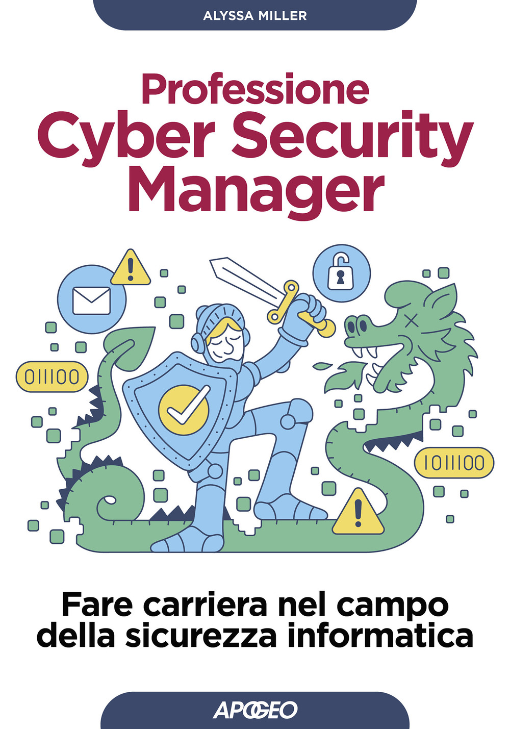 Libro Professione cyber security manager. Fare carriera nel campo della sicurezza informatica di Alyssa Miller - ean 9788850336395 - Apogeo