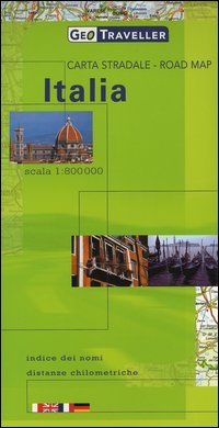 Libro Italia carta stradale 1:800.000. Ediz. italiana