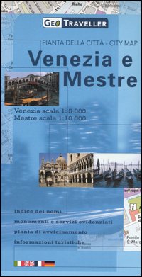 Libro Venezia. Pianta della città 1:5.000-Mestre. Pianta della città 1:10.000 di  - ean 9788851108038 - De Agostini