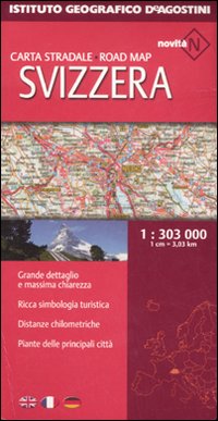 Libro Svizzera 1:400.000 di  - ean 9788851111021 - De Agostini