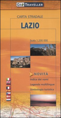 Libro Lazio. Carta stradale 1:200.000 di  - ean 9788851111212 - De Agostini